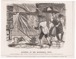 BURSTING OF THE MINISTERIAL PIPES